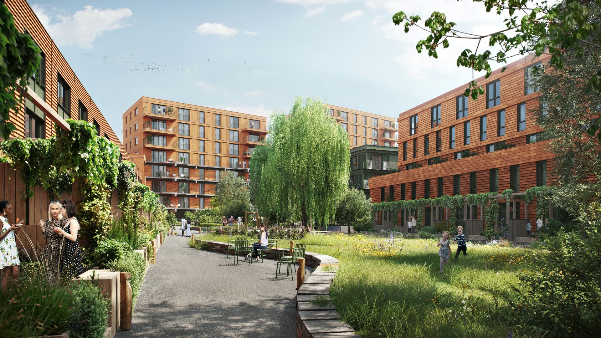 Nieuw inclusief woongebouw in Parkstad Rotterdam