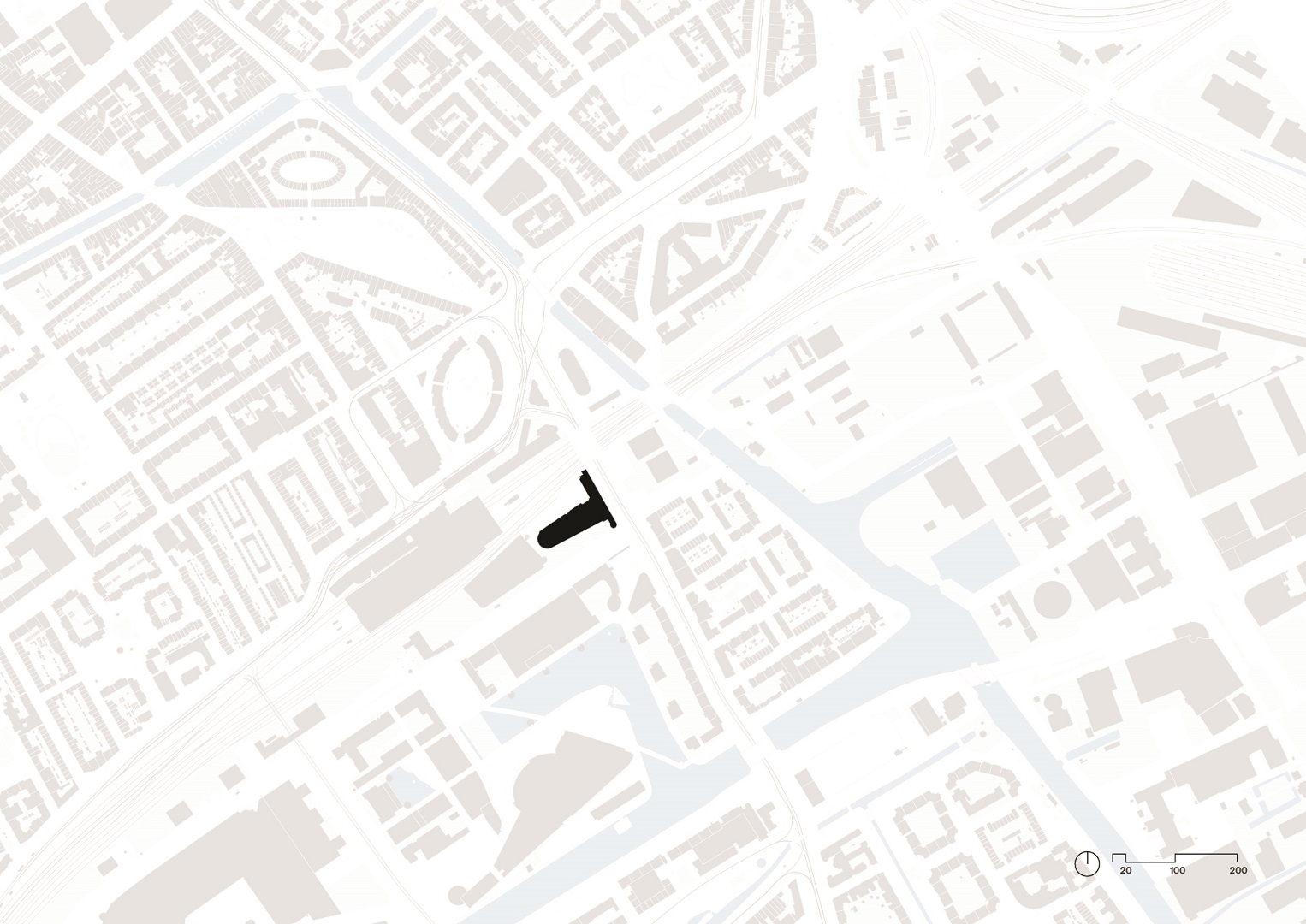 Locatie. Tekening Tekening KCAP  + Kraaijvanger Architects