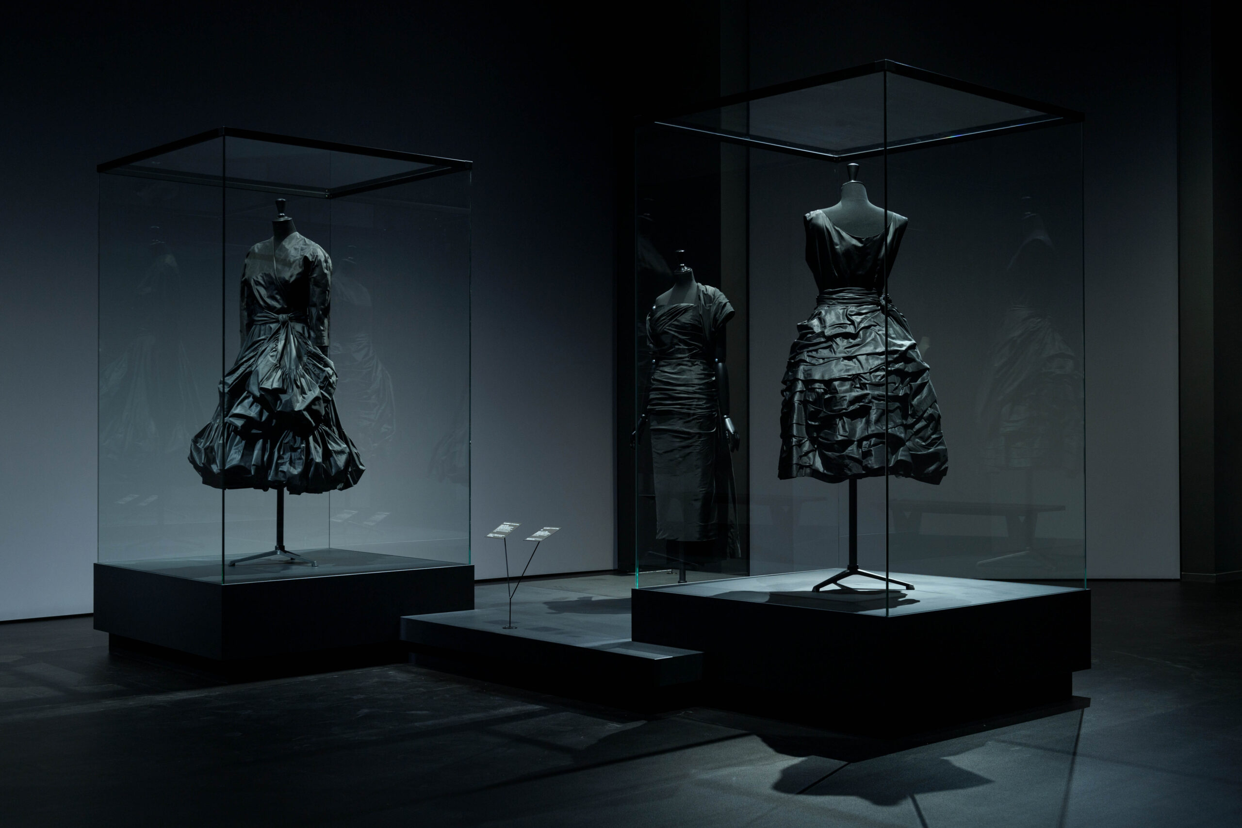 Kunstmuseum Den Haag presents an ode to Cristóbal Balenciagas designs in  black  AlainRTruong