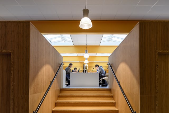 Keizer Karel College door LIAG architecten en bouwadviseurs. Beeld: Mike Bink