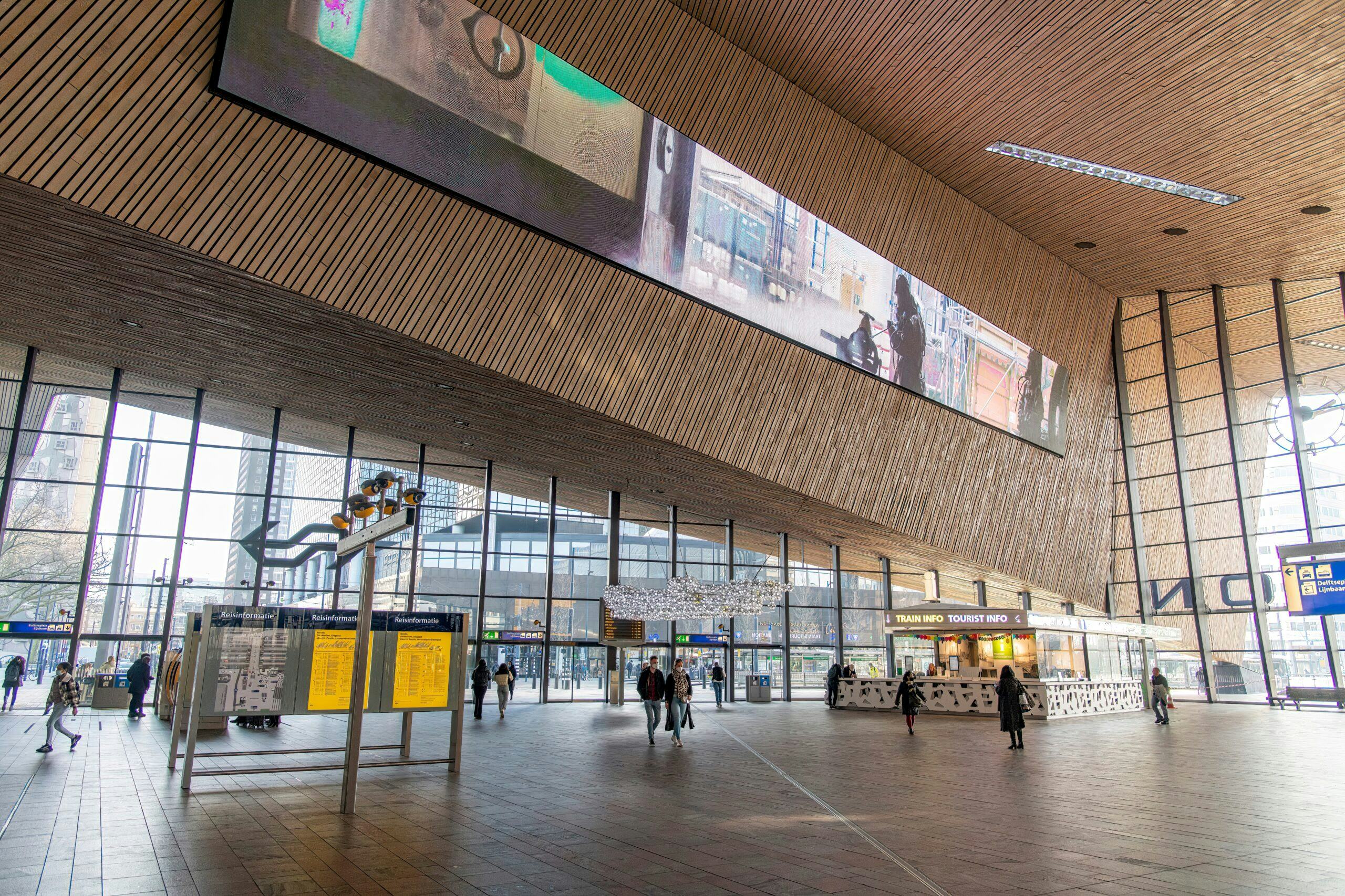 Stationshal Rotterdam Centraal. Beeld Shutterstock 