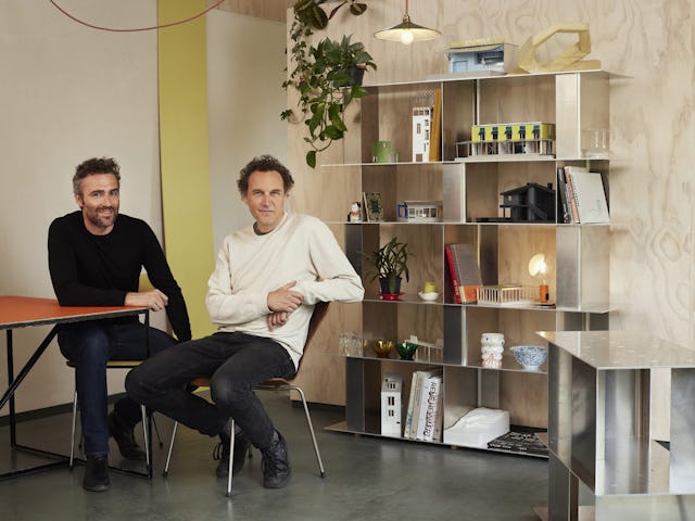Mo Vandenberghe en Thomas Hick, Studio Moto. Beeld Alexander Popelier 