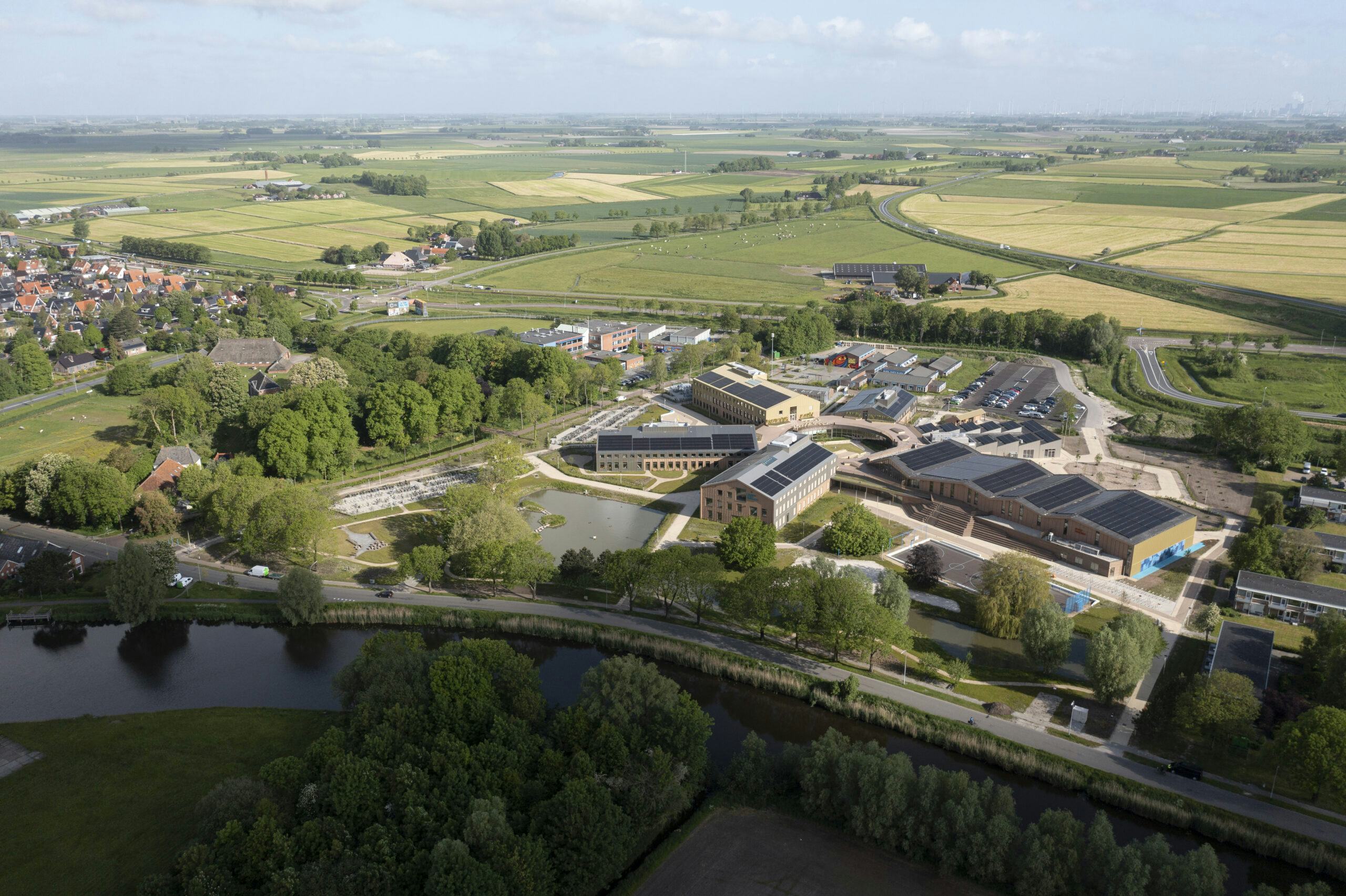 Campus Eemsdelta, Appingedam - Felixx Landscape Architects and Planners en De Unie Architecten