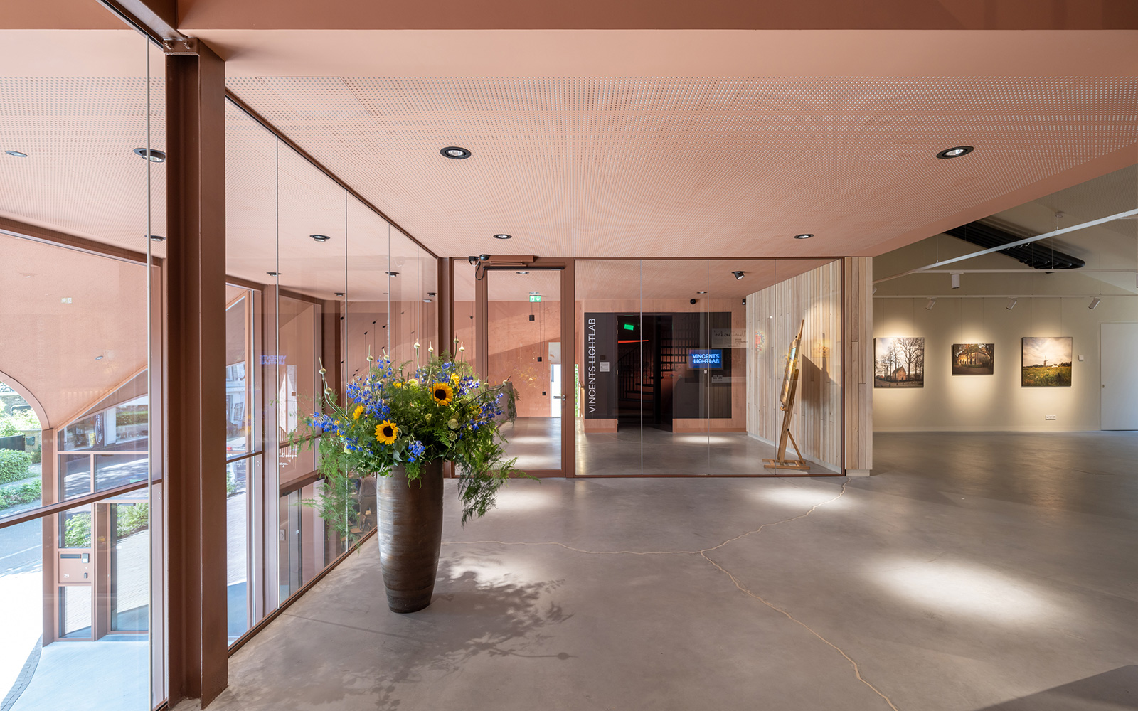 Tijdelijke expositie verdieping. Beeld Ossip van Duivenbode