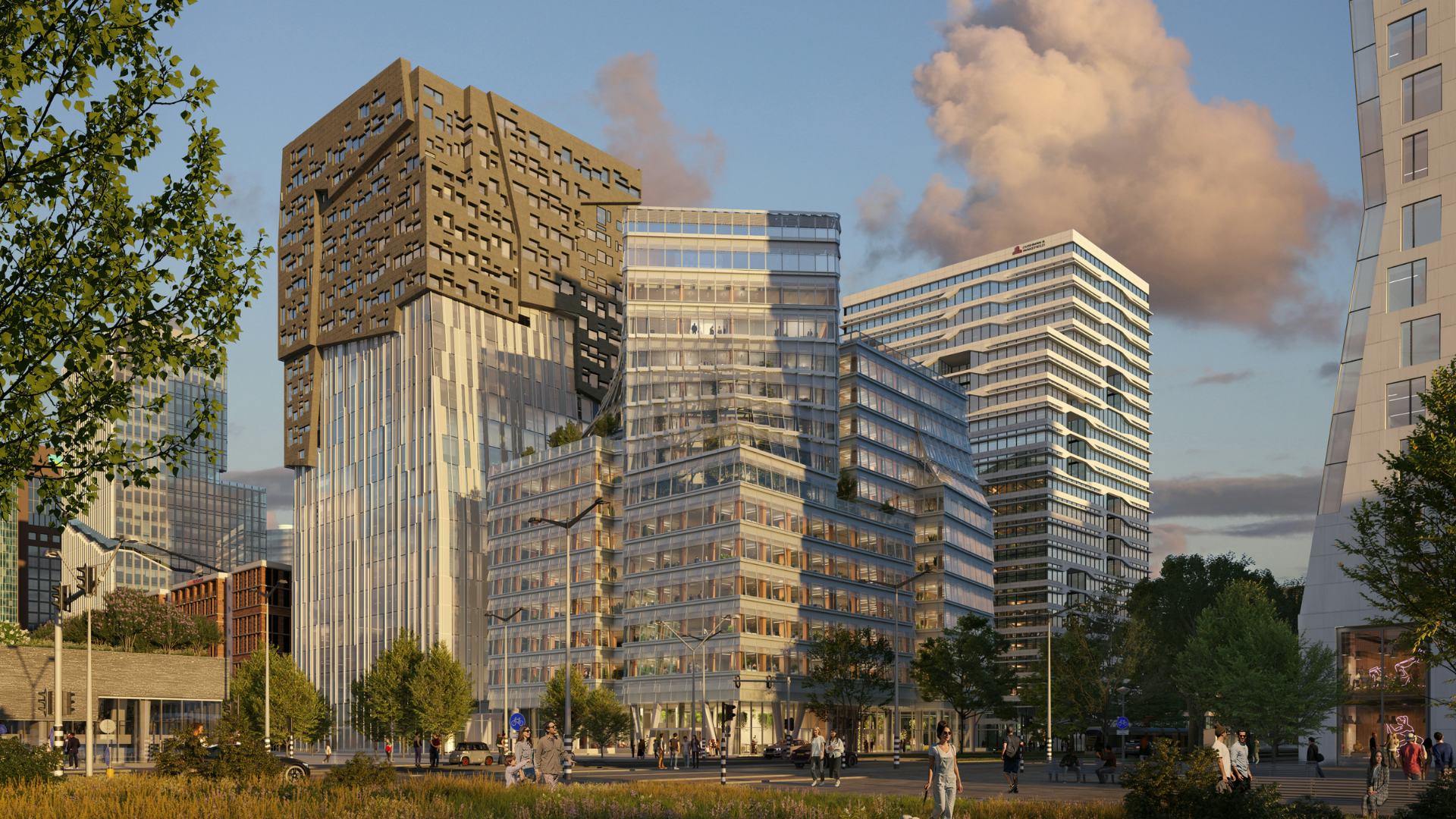 Render van The CubeHouse. Beeld Milan Hofmans