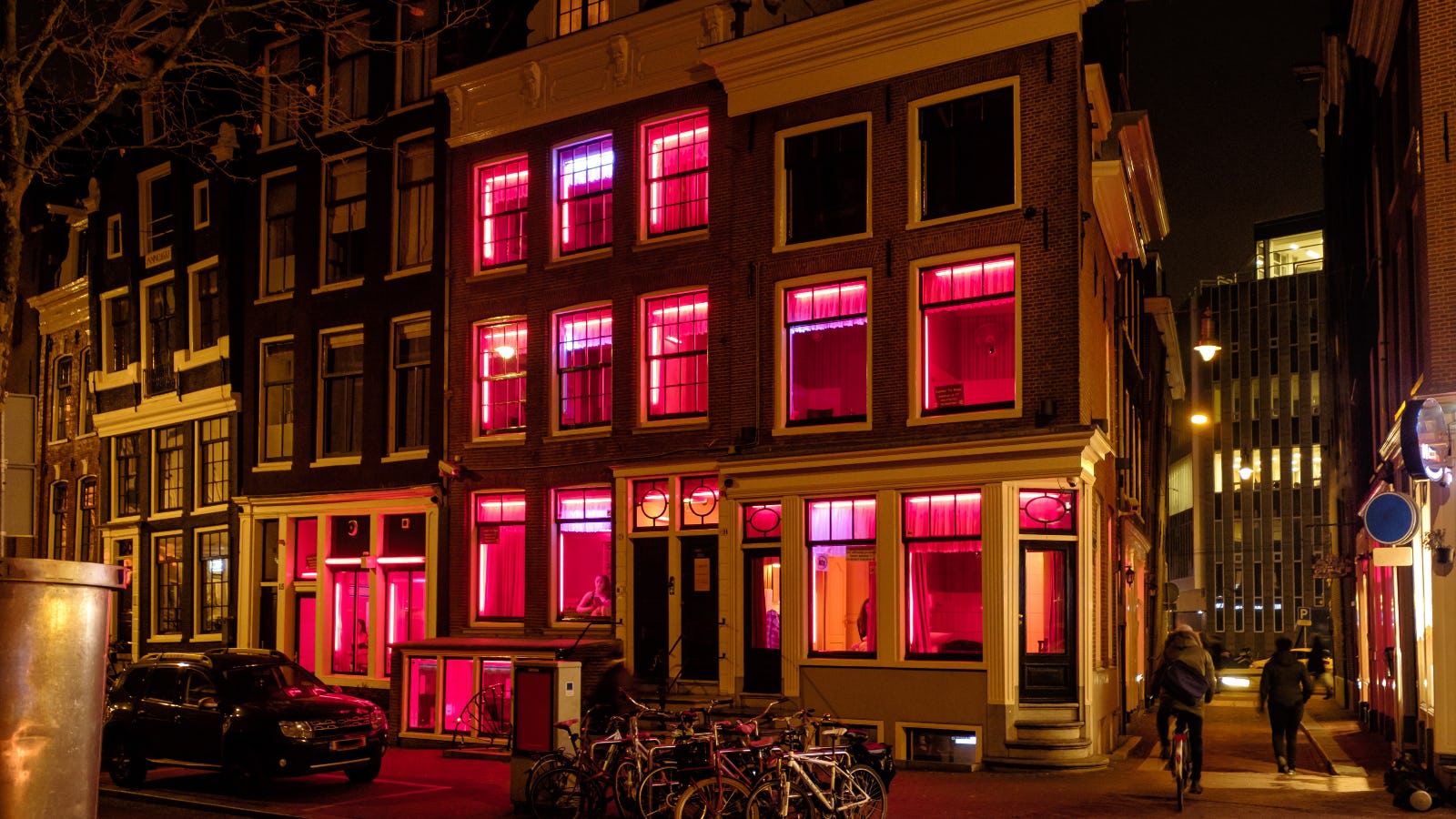 Het huidige Red Light District in Amsterdam. Beeld Shutterstock