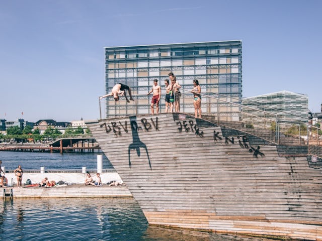 Havenbad Islands Brygge (2003), ontworpen door BIG. Foto Astrid Maria Rasmussen