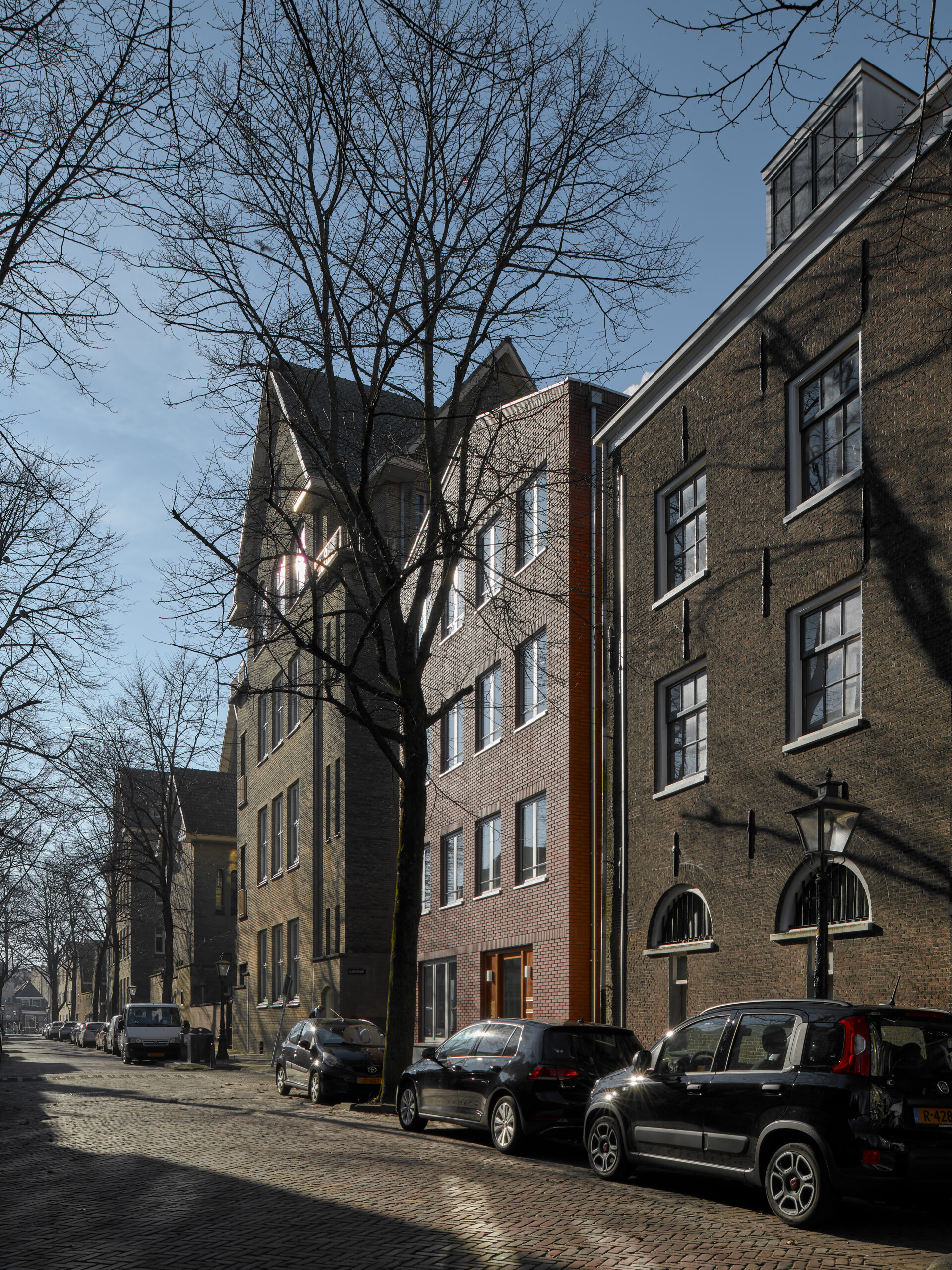 Straatwand middelste gracht. Beeld MWA Hart Nibbrig