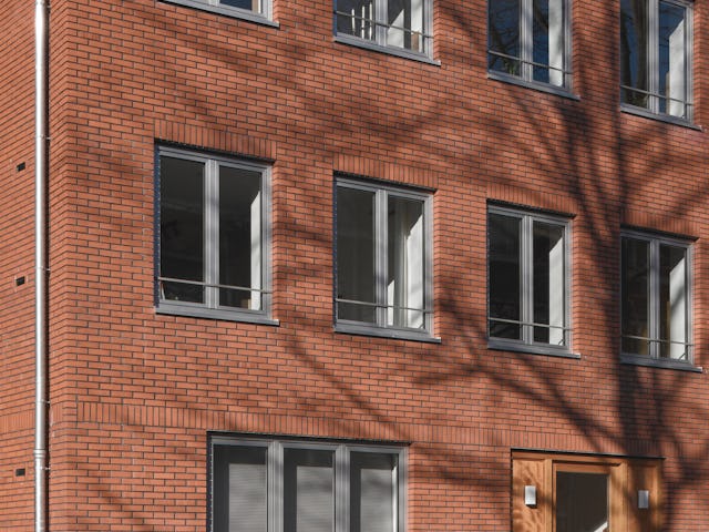 Gevelfragment. Beeld MWA Hart Nibbrig