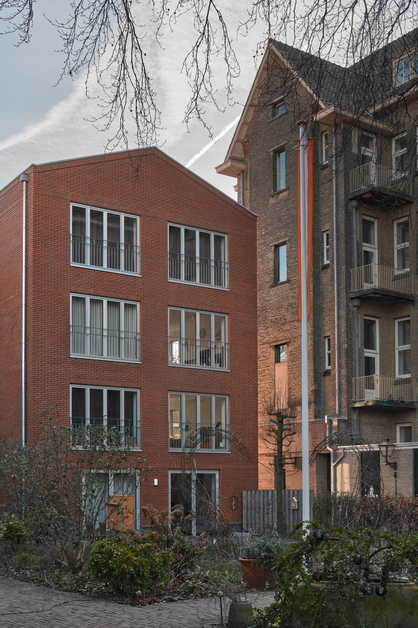 Achtergevel. Beeld MWA Hart Nibbrig