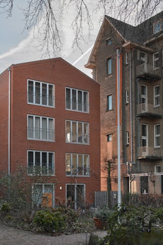 Achtergevel. Beeld MWA Hart Nibbrig