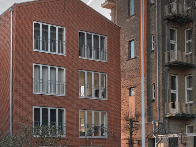 Achtergevel. Beeld MWA Hart Nibbrig