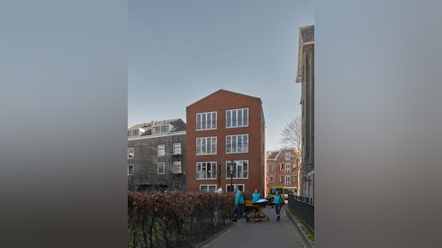 Achtergevel met zorg. Beeld MWA Hart Nibbrig