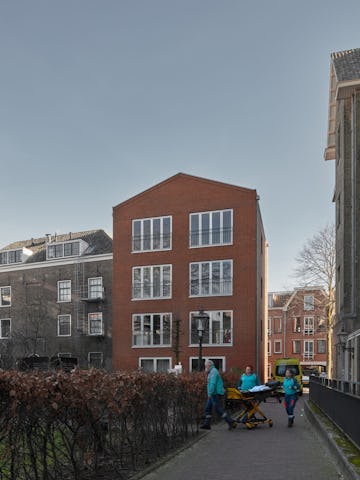 Achtergevel met zorg. Beeld MWA Hart Nibbrig