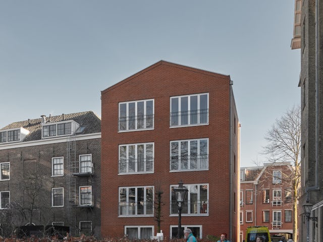 Achtergevel met zorg. Beeld MWA Hart Nibbrig