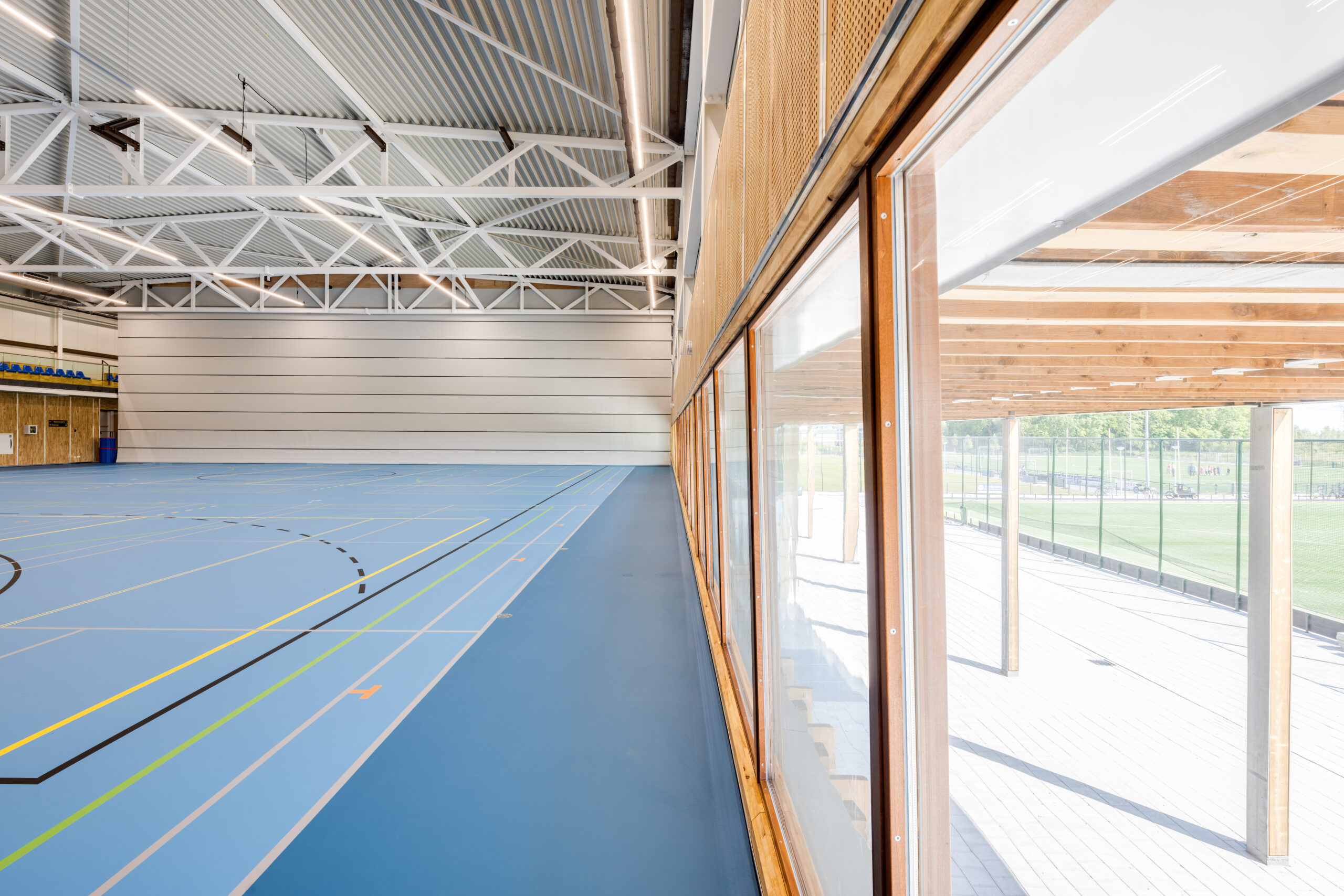 Circulaire sporthal Bredius. Beeld Bas Gijselhart