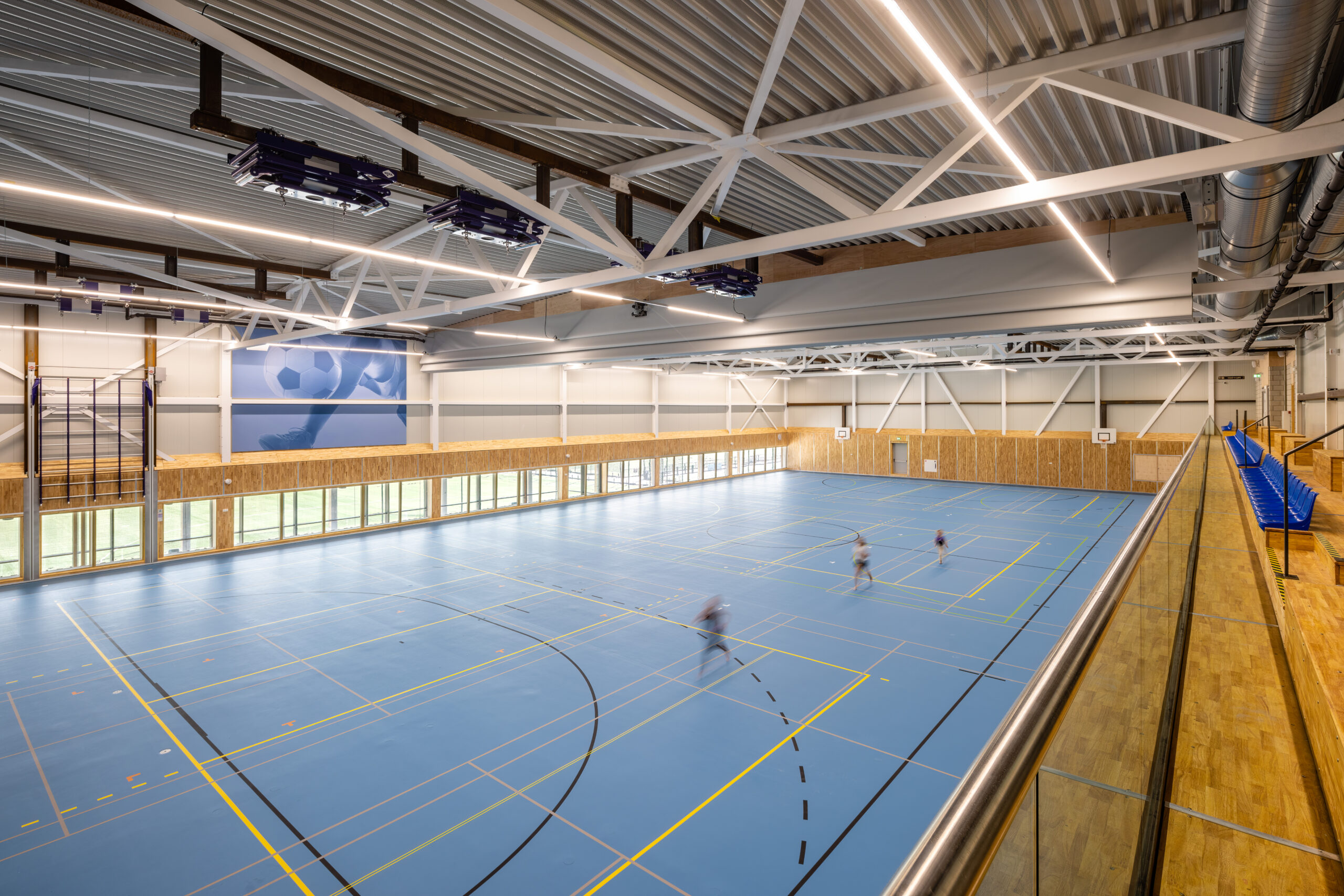 Circulaire sporthal Bredius. Beeld Bas Gijselhart