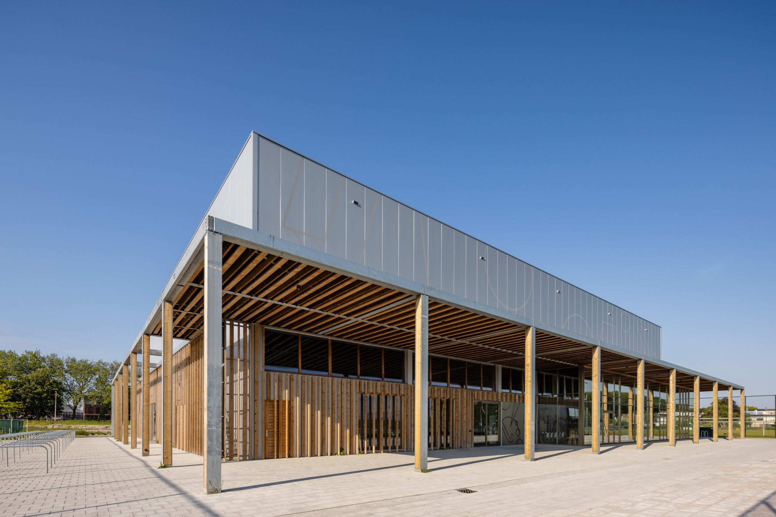 Circulaire sporthal Bredius. Beeld Bas Gijselhart