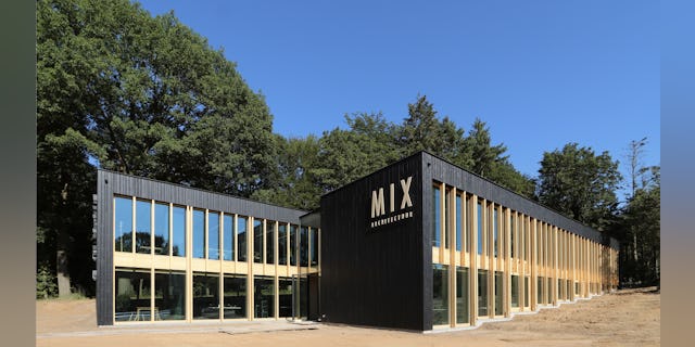 Het nieuwe kantoor van MIX architectuur in Ede. Beeld MIX architectuur