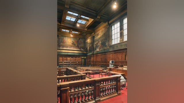 Assisenzaal. Beeld Pieterjan Franck