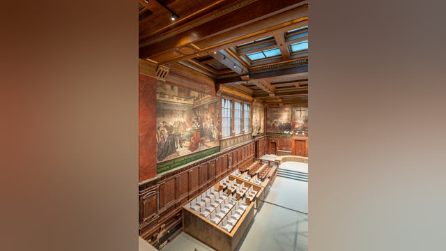 Assisenzaal_balkon. Beeld Pieterjan Franck