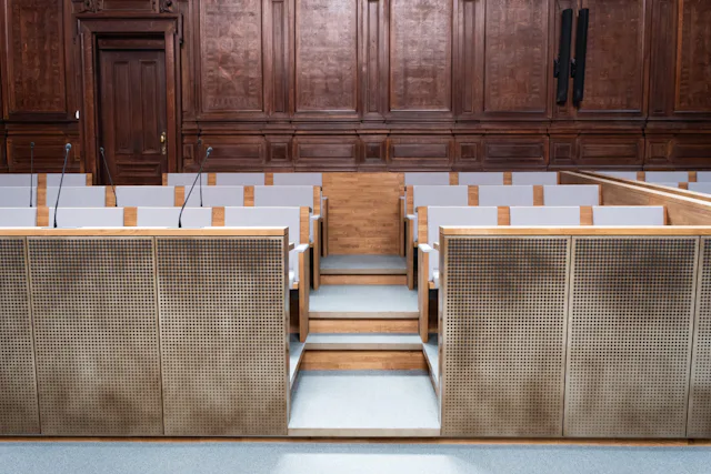 Meubel Assisenzaal. Beeld Marge