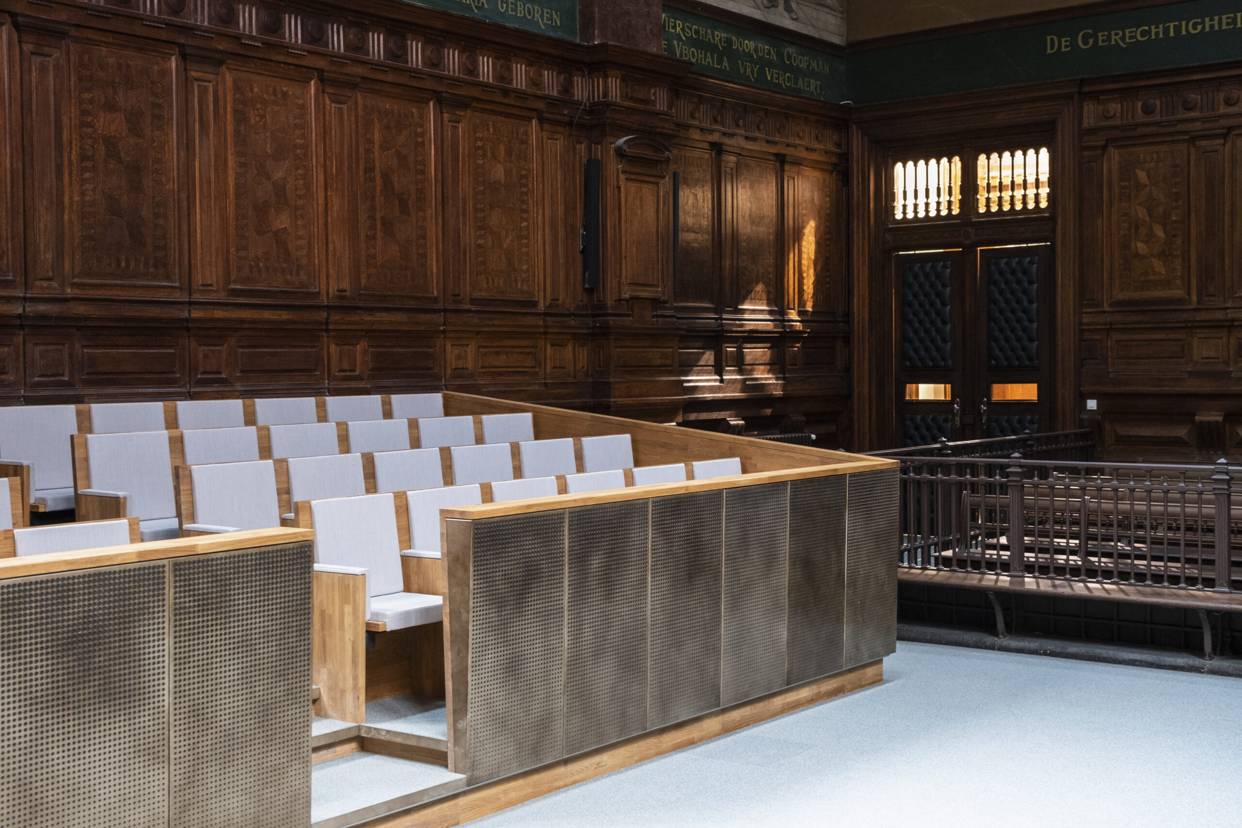 Meubel Assisenzaal. Beeld Marge