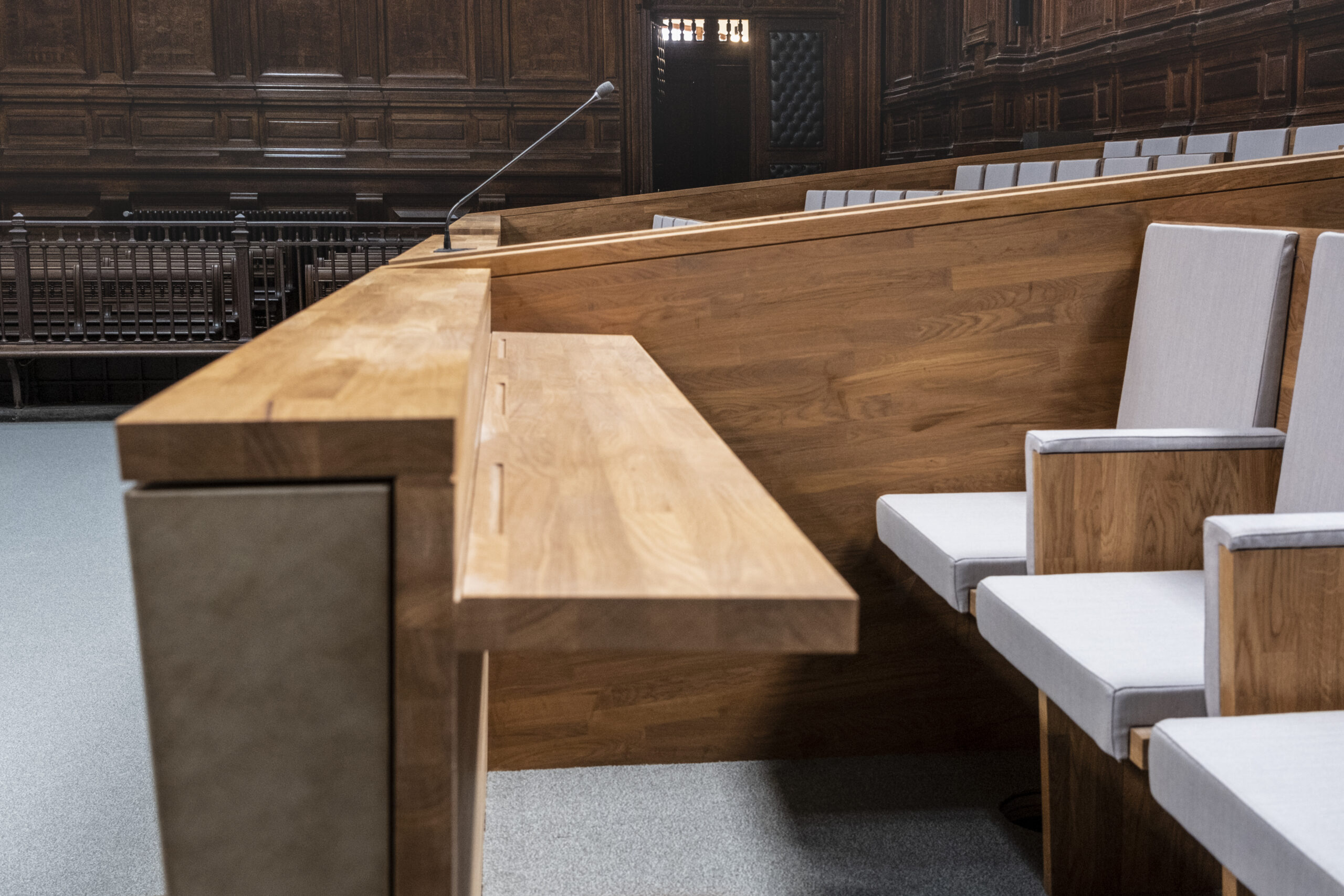 Meubel Assisenzaal. Beeld Marge