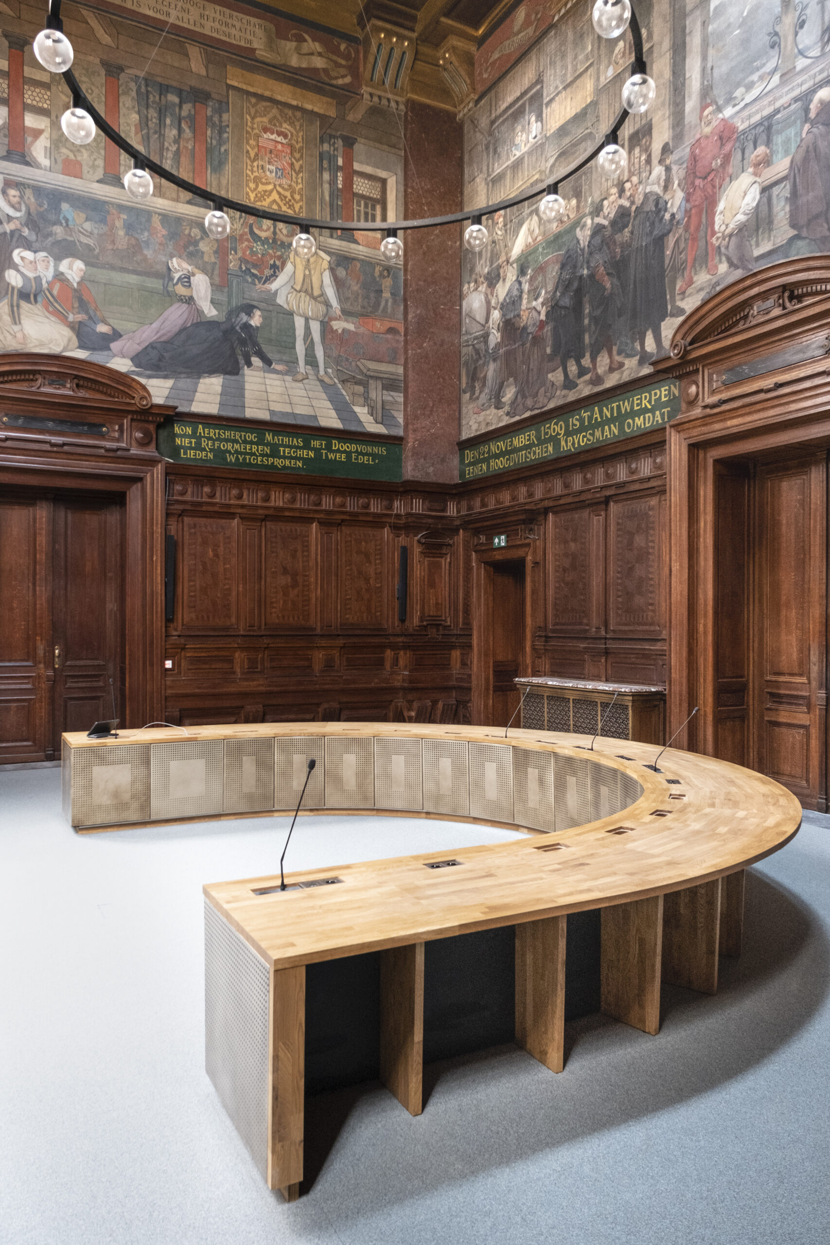 Meubel Assisenzaal. Beeld Marge