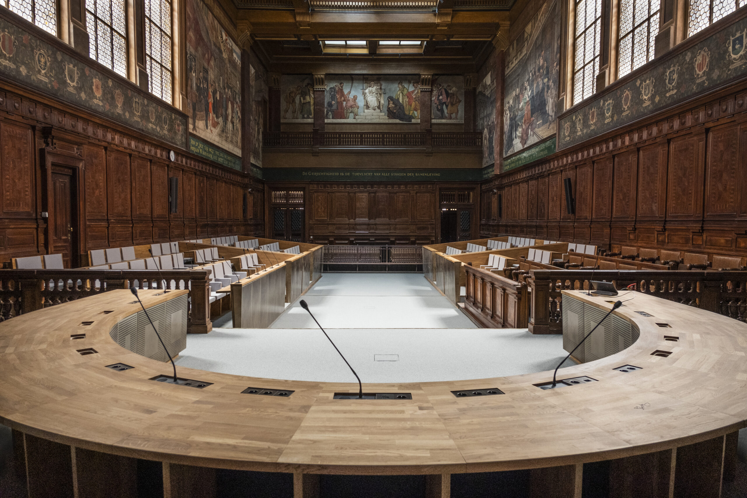 Meubel Assisenzaal. Beeld Marge