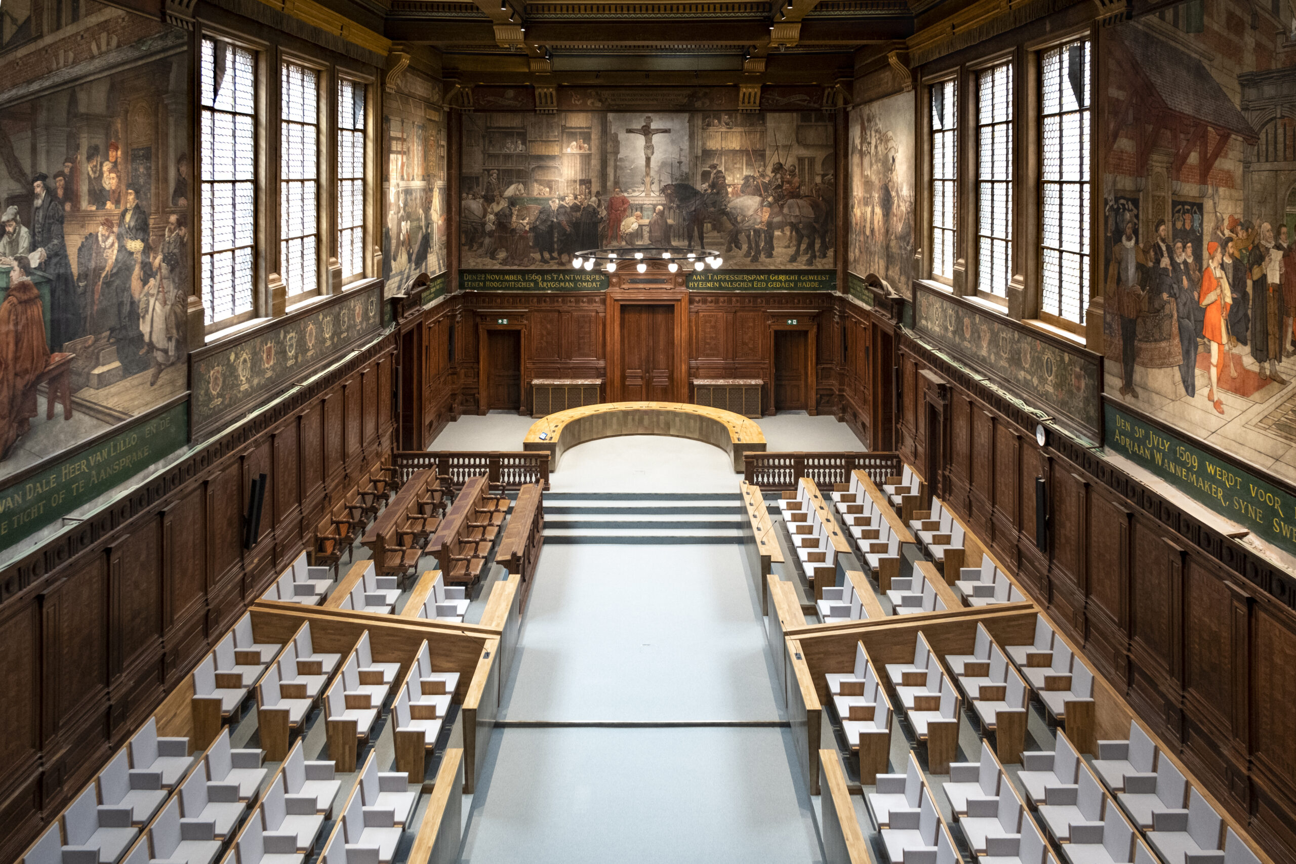 Meubel Assisenzaal. Beeld Marge