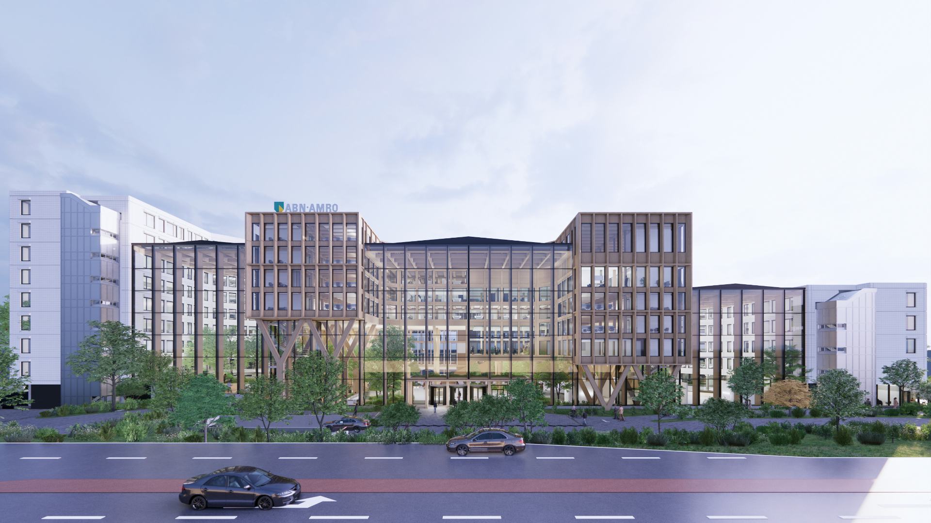 Bouwstart nieuwe thuisbasis ABN AMRO in Amsterdam Zuidoost