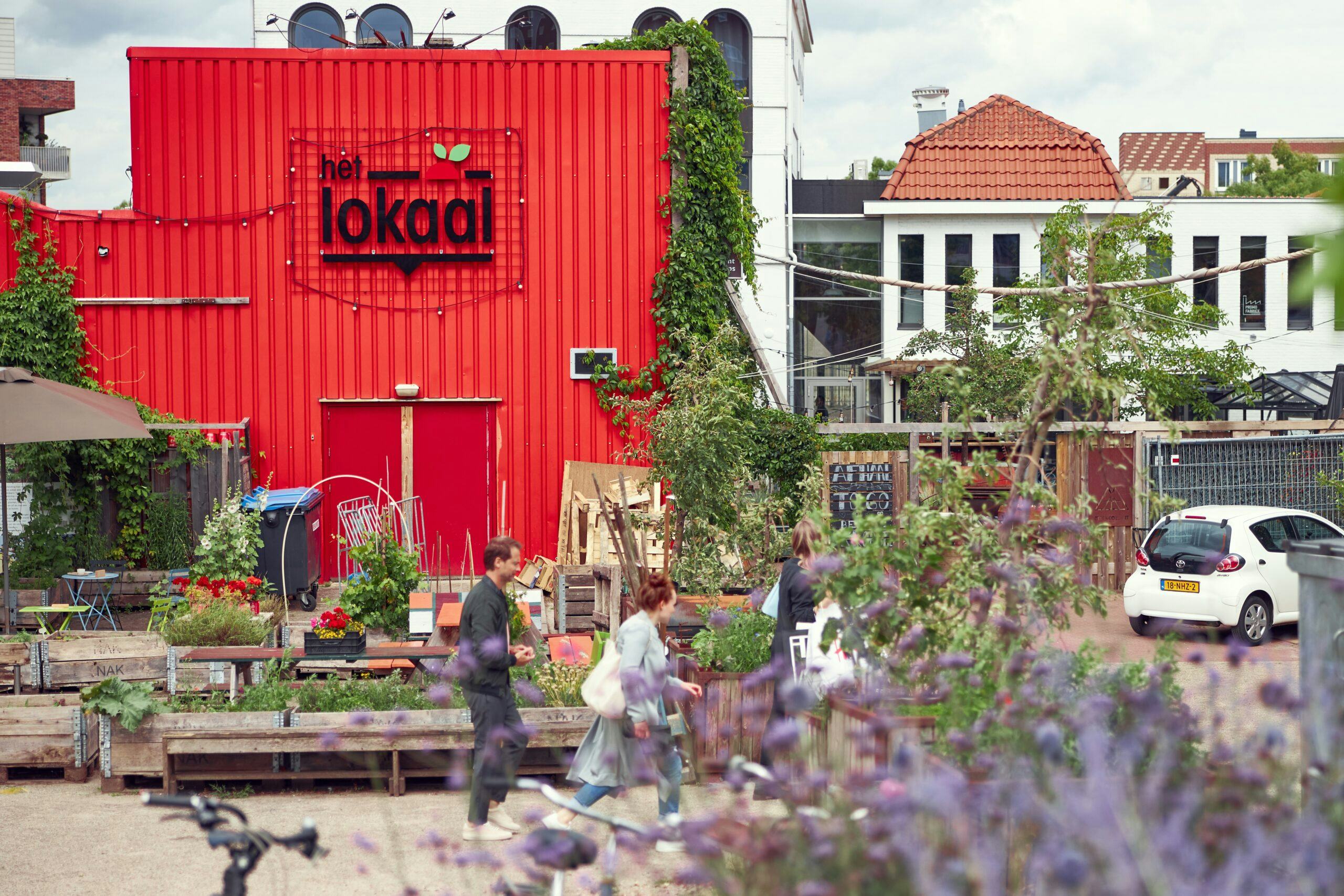 Het Lokaal, een permanente vestiging van een streekmarkt voor biologische producten in Amersfoort. Beeld Pim Hendriksen