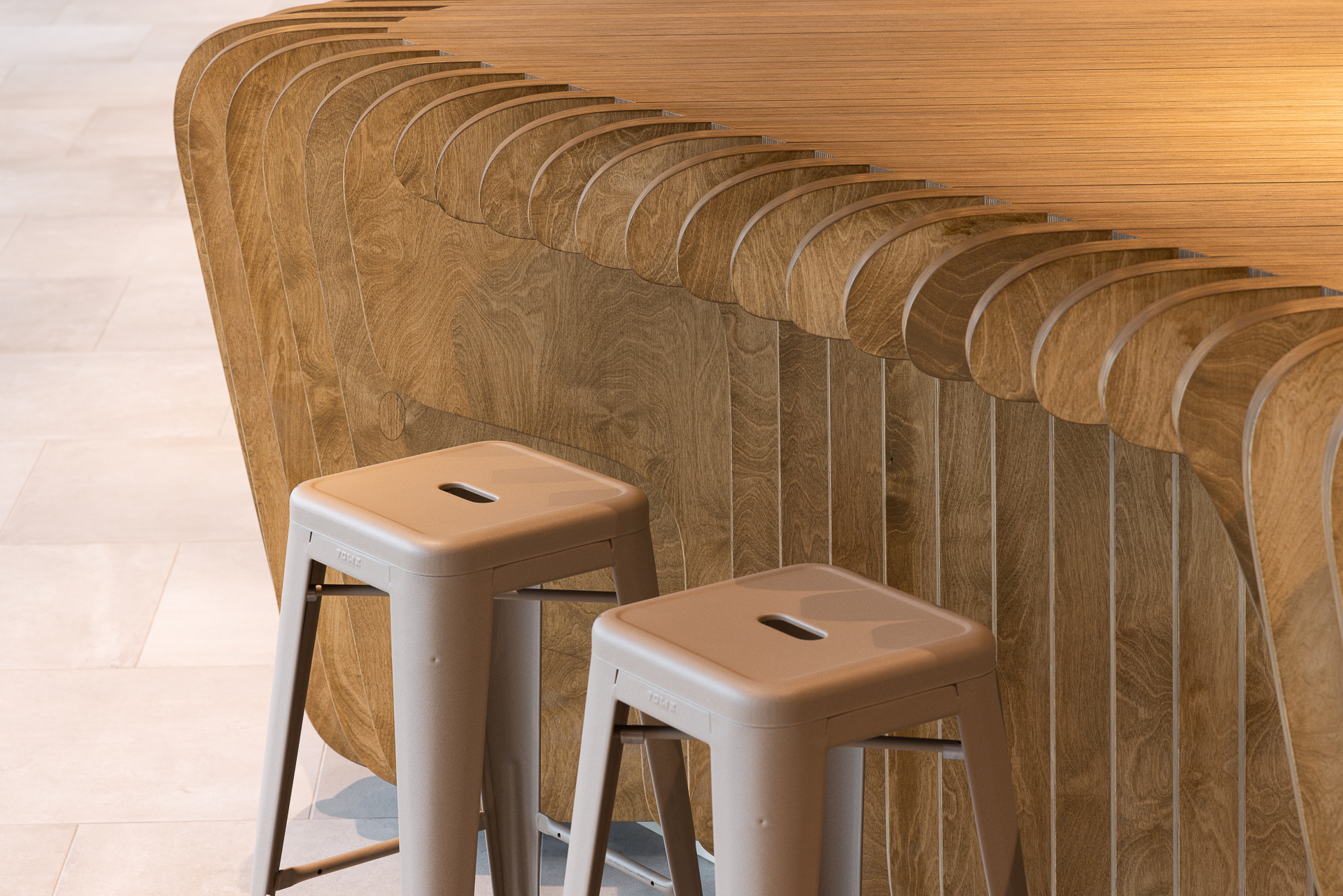 Upfield Food Centre. Beeld Stijn Poelstra