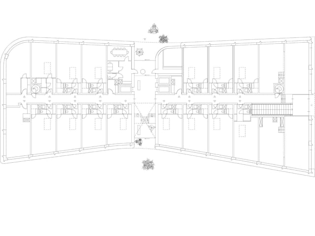 Plattegrond De Jakoba. Beeld Studioninedots