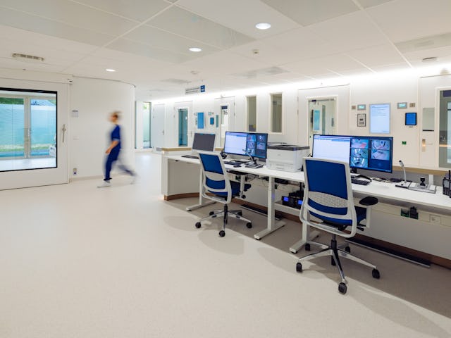 Verpleegafdeling. Beeld Concept in Beeld