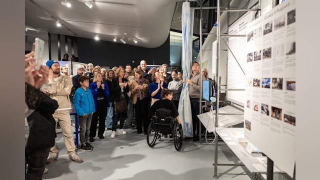 Arcam opening nieuwe toegankelijke galerie. Beeld Maarten Nauw