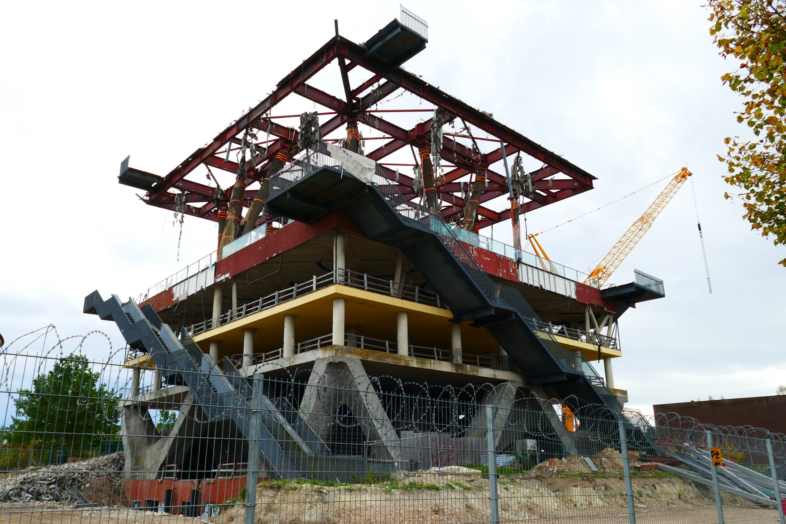 Het paviljoen stond er verloren bij maar krijgt nu een tweede leven. Beeld Shutterstock