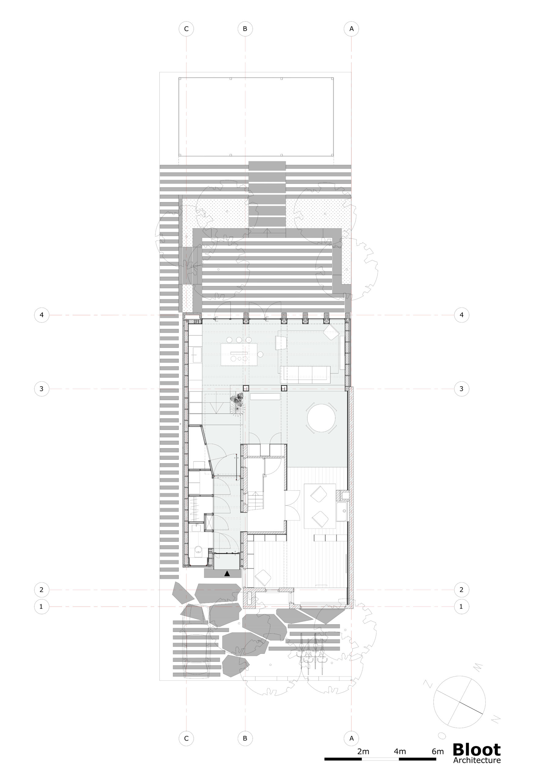 Plattegrond. Beeld Bloot Architecture
