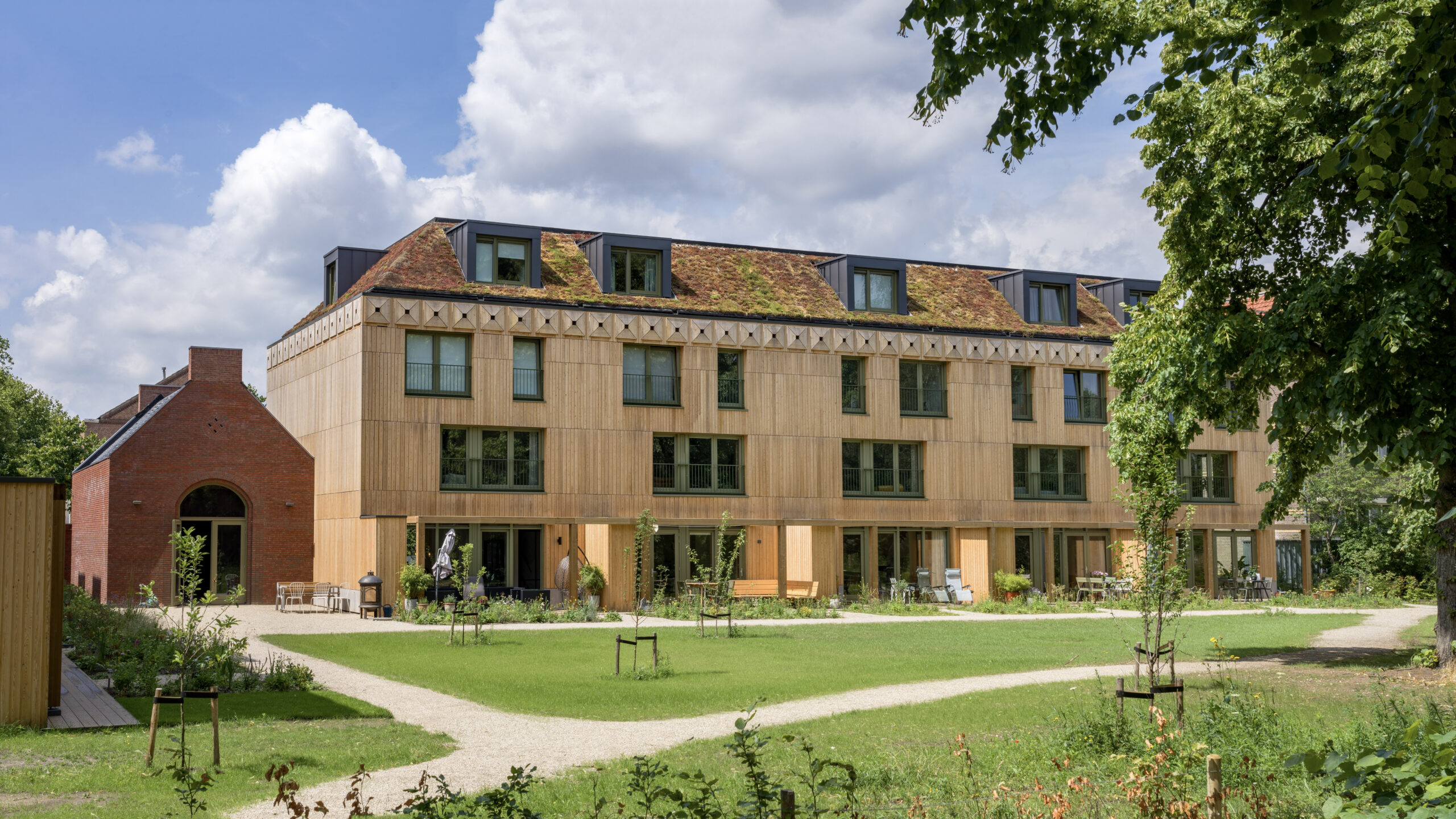 Binnentuin. Beeld Maarten van Apeldoorn