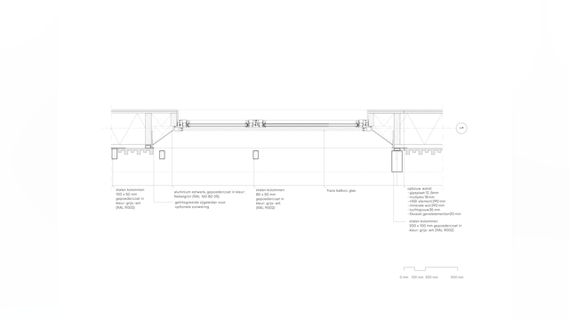 Geveldetail plattegrond