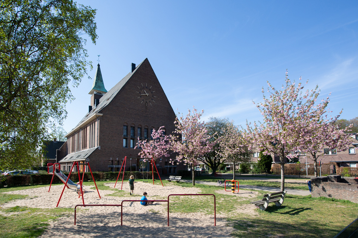 De Paasbergkerk. Beeld Jesse Knobbe