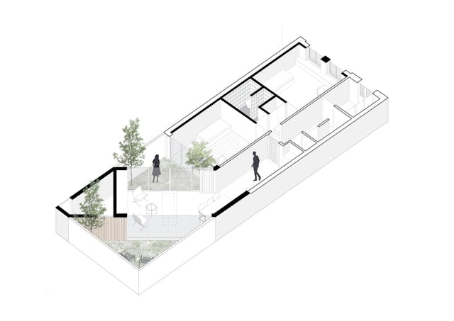 Plattegrond, axometrie