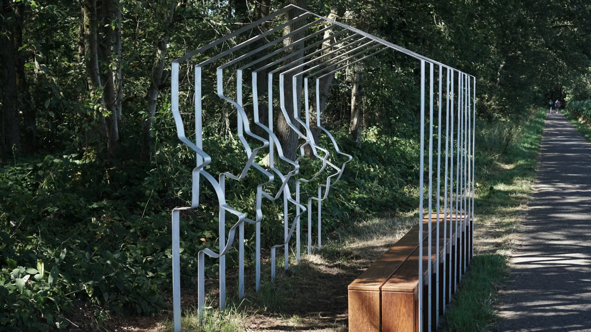 Folly Gedachtengang uit 2022 door Gerdien Halfman. Beeld Hanna Veltman