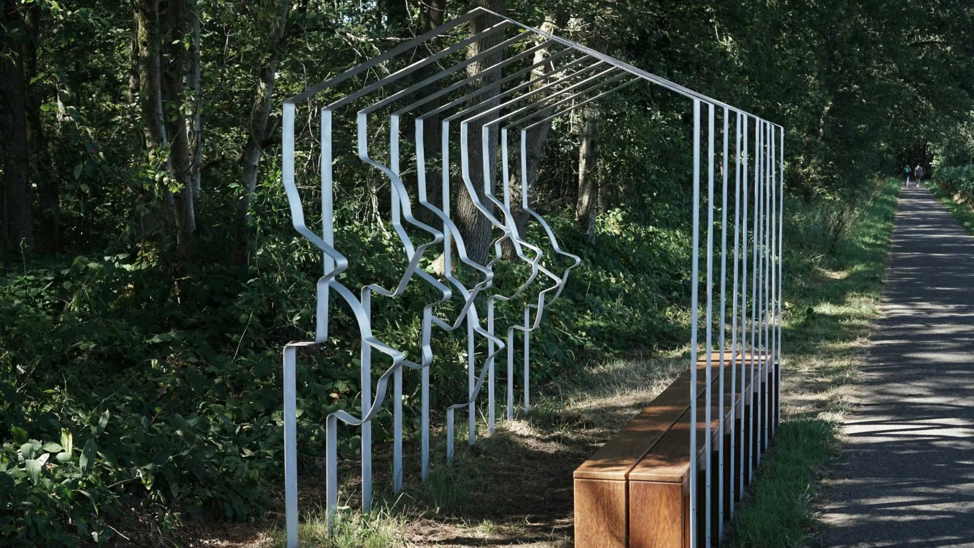 Folly Gedachtengang uit 2022 door Gerdien Halfman. Beeld Hanna Veltman