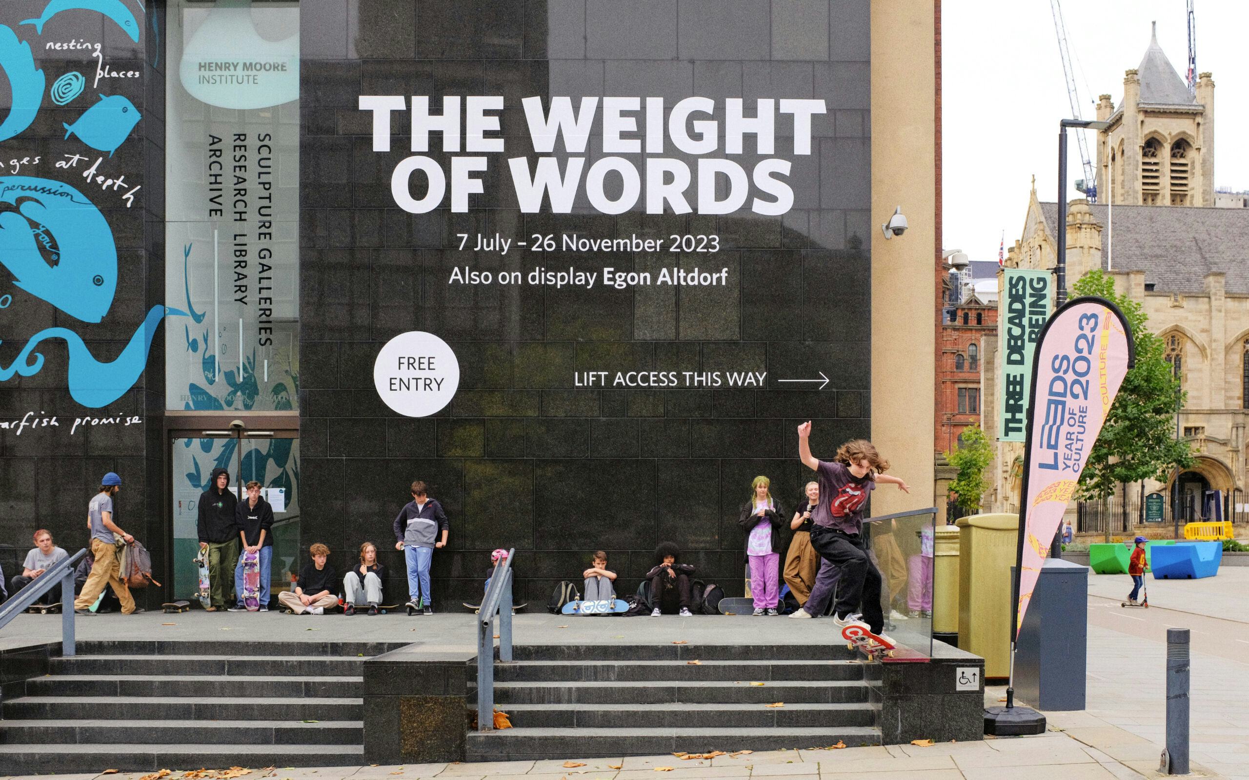 Het Henry Moore Institute in Leeds. Beeld Farran Golding