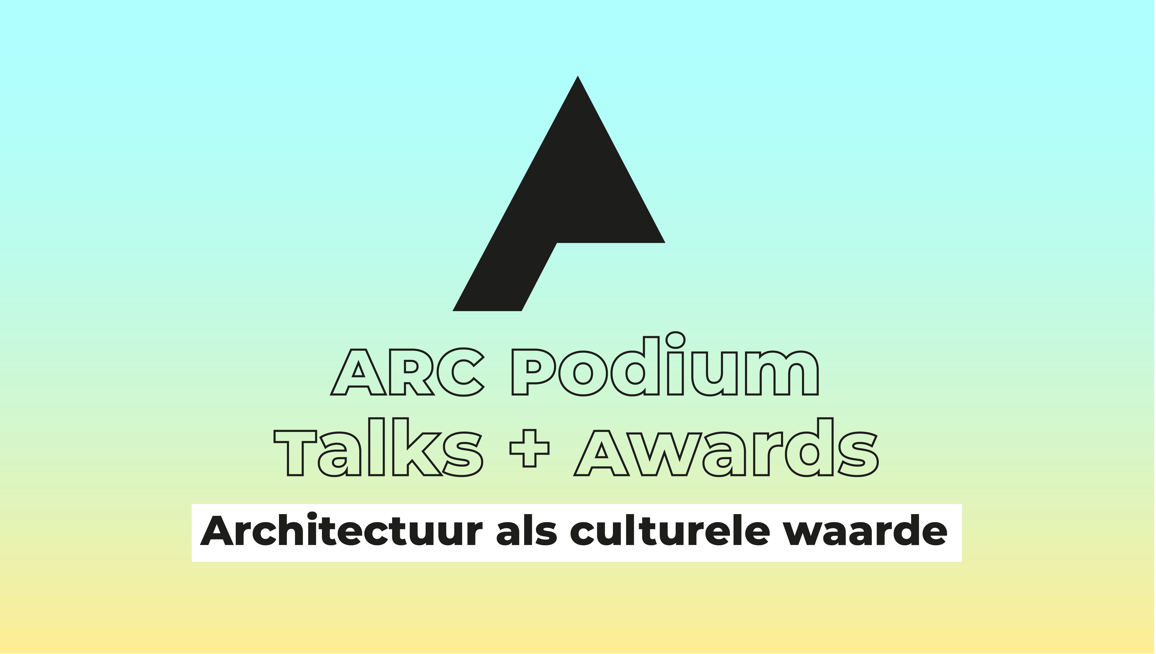 de Architect presenteert: ARC Podium