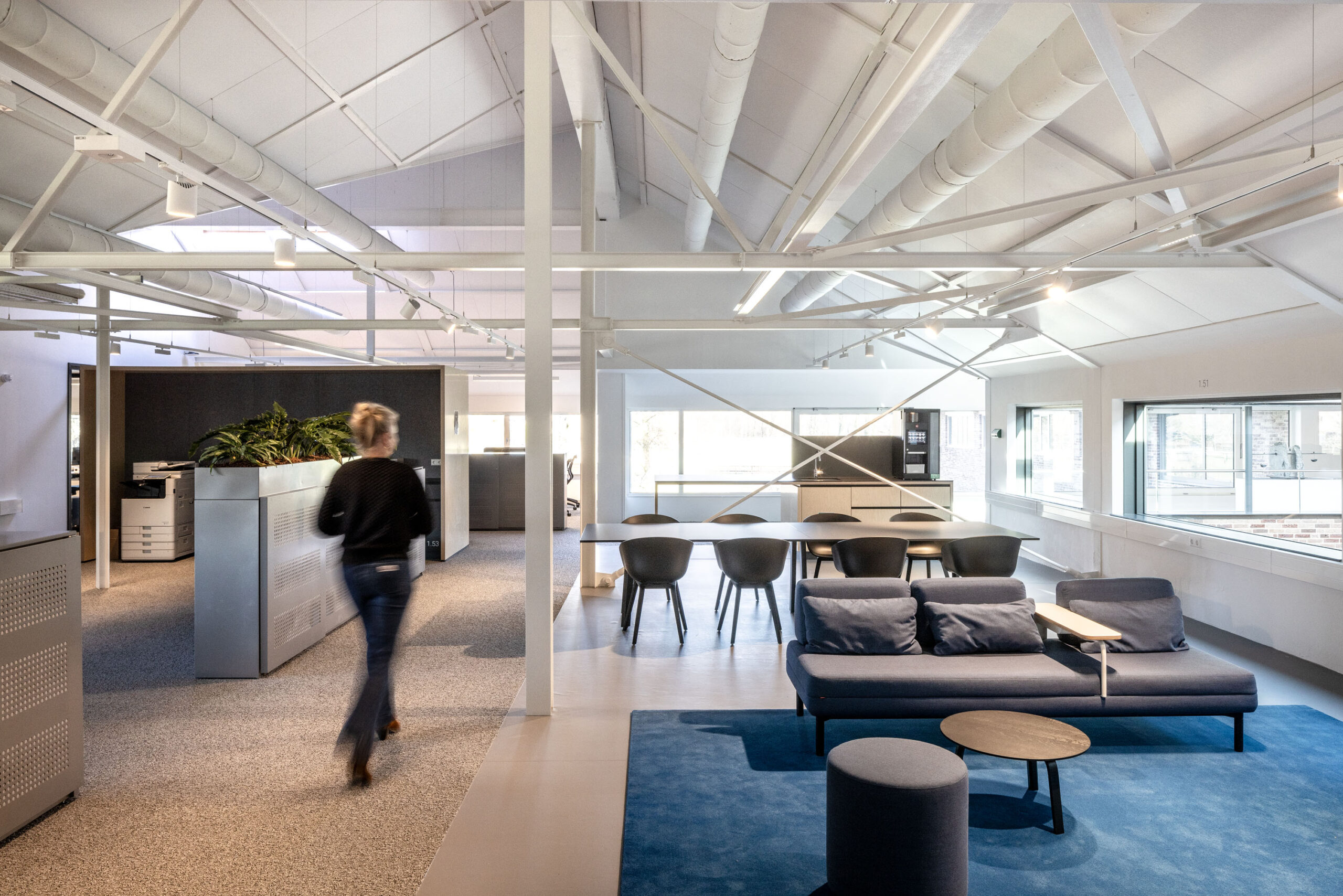 Werkruimte. Beeld Lucas van der Wee