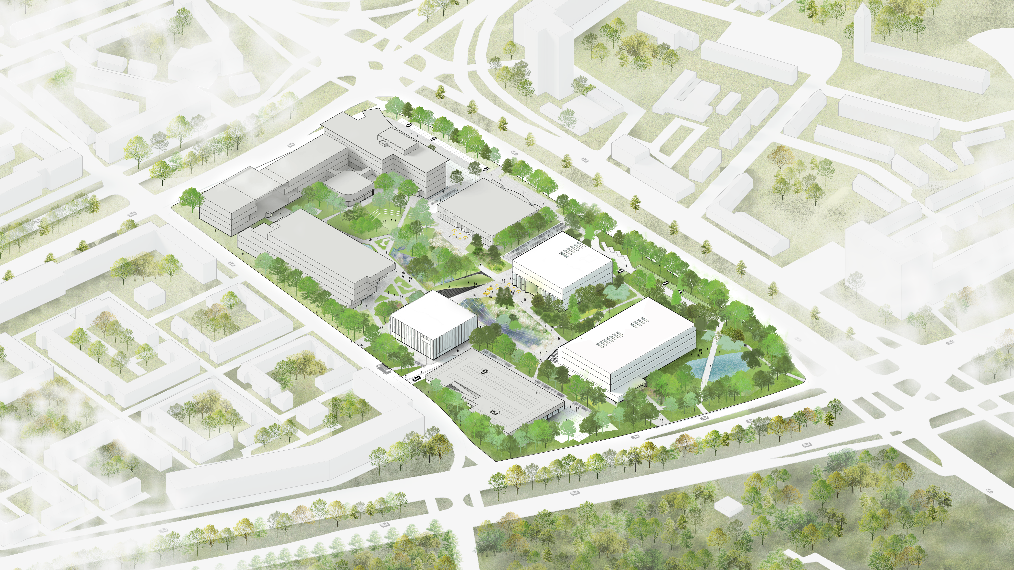 Landschaps axometrie