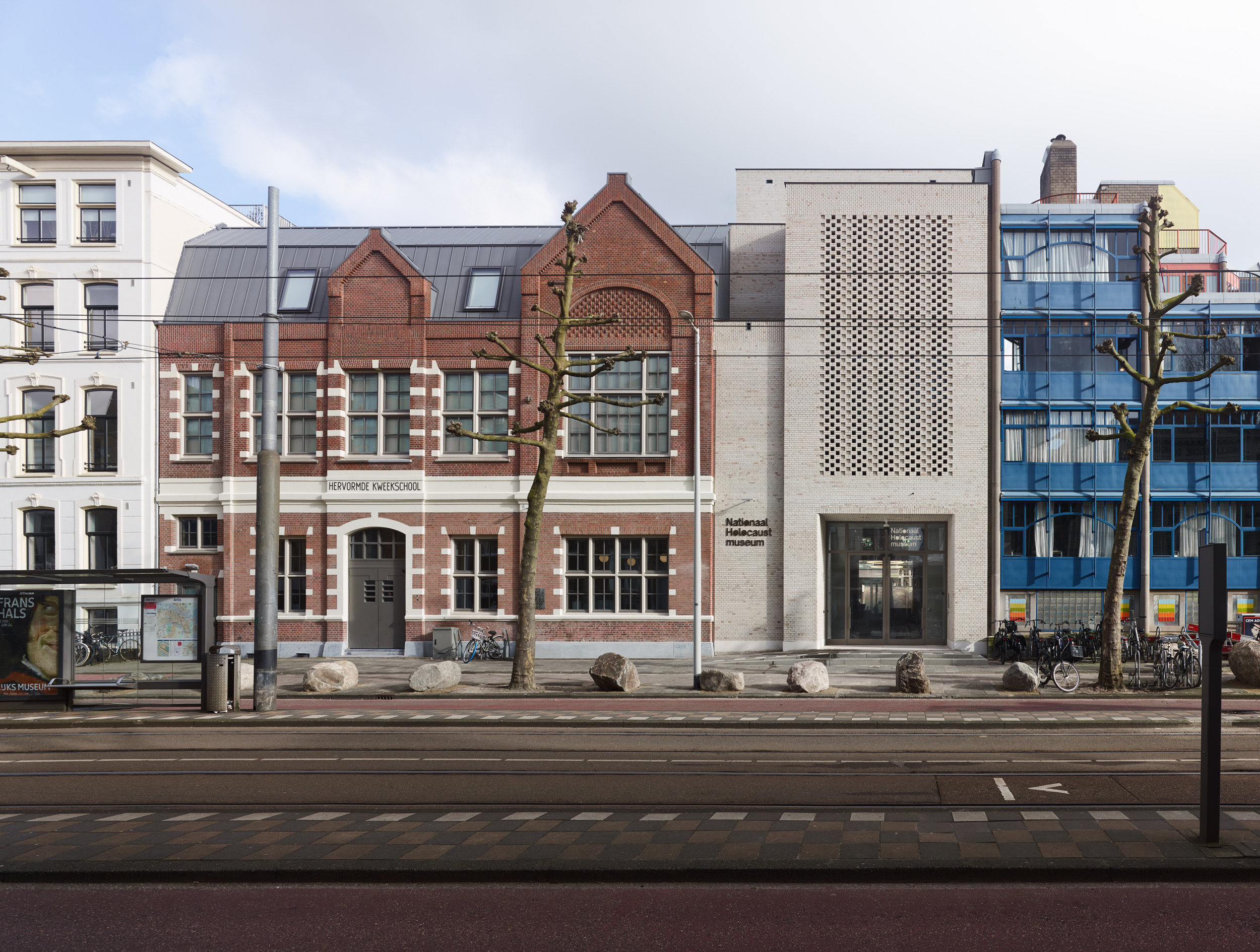 Het Holocaustmuseum in Amsterdam door Office Winhov. Beeld Stefan Müller